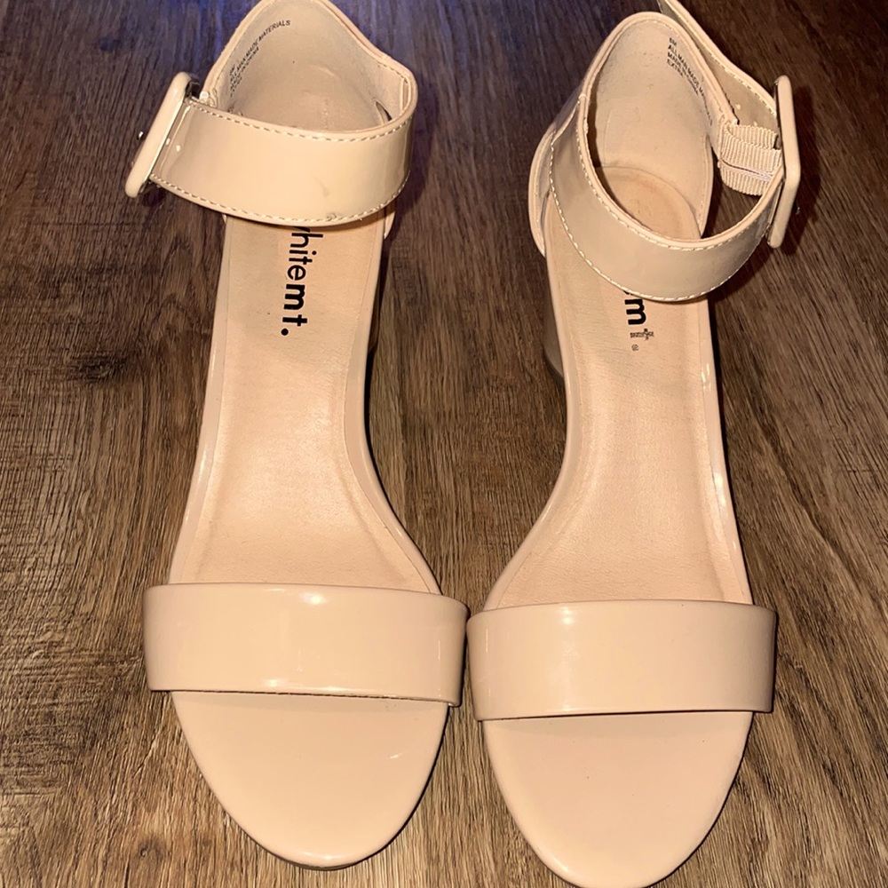 Tan sandals/heels
